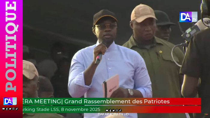 Téra Meeting – Déclaration ferme de Sonko sur la coordination de la coalition présidentielle : « c’est Aïda Mbodj et personne d’autre ! » Téra Meeting – Déclaration ferme de Sonko sur la coordination de la coalition présidentielle : « c’est Aïda Mbodj et personne d’autre ! »