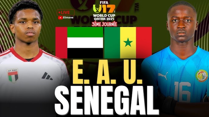 CM U17 / Le Sénégal surclasse les Émirats 5 buts à 0 et file en seizièmes