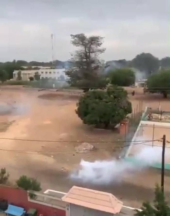 Khelcom Biram- Affrontements à l'USSEIN: Plusieurs étudiants arrêtés, d'autres blessés... Khelcom Biram- Affrontements à l'USSEIN: Plusieurs étudiants arrêtés, d'autres blessés...