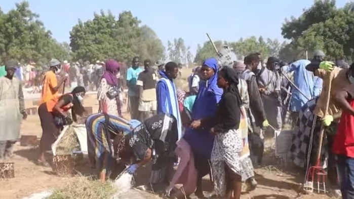 TOUBA- Mobilisation exceptionnelle pour balayer , désherber et nettoyer les cimetières de Bakhiya