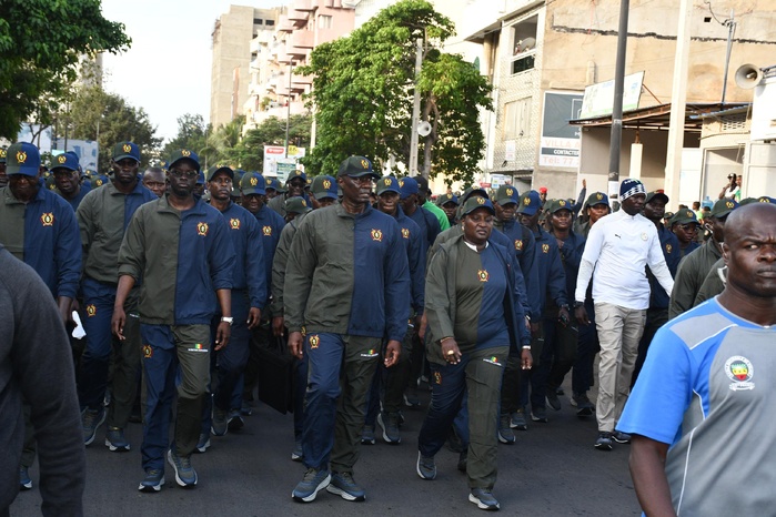Semaine des Forces Armées : Le PR Diomaye Faye participe à la Randonnée Pédestre