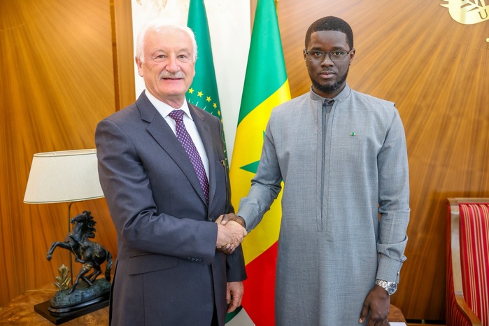 Audience au Palais : Le PDG d’Endeavour Mining Group, Ilan Cockerill, reçu par le PR Bassirou Diomaye Faye