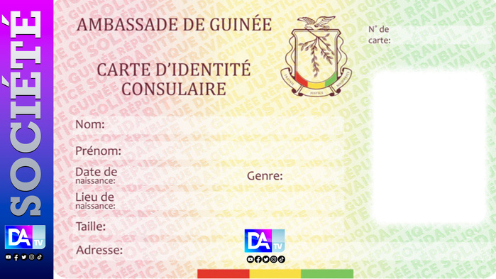 Cartes consulaires au marché noir: le chauffeur qui fabriquait des cartes consulaires dans sa chambre fait vaciller l’ambassade de Guinée Cartes consulaires au marché noir: le chauffeur qui fabriquait des cartes consulaires dans sa chambre fait vaciller l’ambassade de Guinée