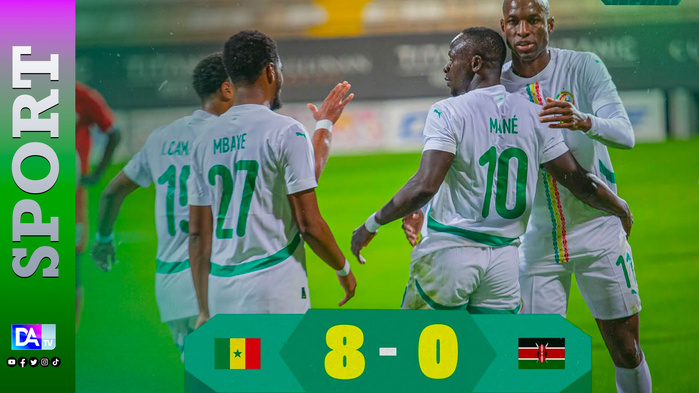 Sénégal – Kenya : Les Lions dévorent les Harambee Stars 8-0 Sénégal – Kenya : Les Lions dévorent les Harambee Stars 8-0
