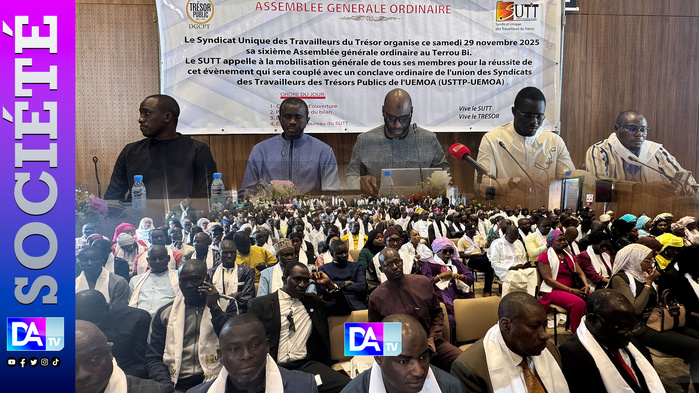 AG - Syndicat unique des Travailleurs du Trésor (SUTT) : Elhadji Dioumorou DIA réélu avec 256 voix