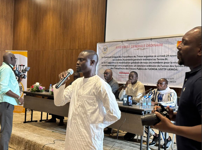 AG du Syndicat Unique des Travailleurs du Trésor: Les candidats déchus dénoncent « un simulacre d’élections » et appellent à l’annulation du vote AG du Syndicat Unique des Travailleurs du Trésor: Les candidats déchus dénoncent « un simulacre d’élections » et appellent à l’annulation du vote