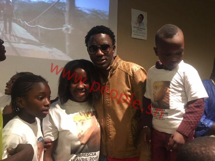 Première Étape de Wally Dans ma ville : Brescia répond massivement à l'appel du fils de Thione Ballago Seck Première Étape de Wally Dans ma ville : Brescia répond massivement à l'appel du fils de Thione Ballago Seck