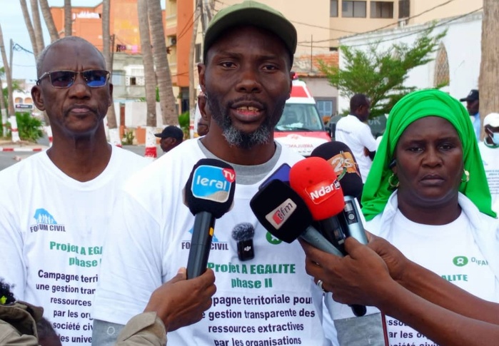 Saint-Louis : Le Forum Civil et ses partenaires se mobilisent pour une gestion transparente des ressources extractives