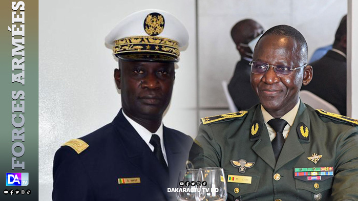 Remaniement Militaire : Le Vice-amiral Oumar Wade aux Commandes des Armées...Il Succède le Général Mbaye Cissé Remaniement Militaire : Le Vice-amiral Oumar Wade aux Commandes des Armées...Il Succède le Général Mbaye Cissé