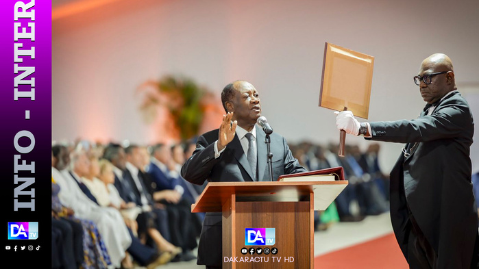 Serment solennel : Ouattara réaffirme son engagement envers la Côte d’Ivoire  « je jure solennellement et sur l’honneur de respecter et de défendre fidèlement la Constitution… Que le peuple me retire sa confiance et que je subisse la rigueur des lois