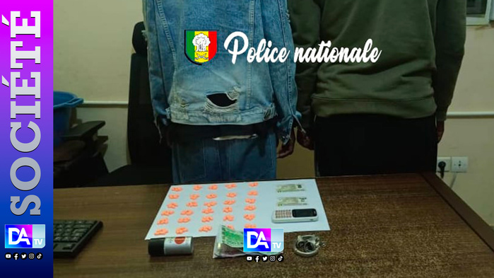Trafic international d’ecstasy : 149 comprimés saisis, deux suspects arrêtés par l’OCRTIS à Fatick Trafic international d’ecstasy : 149 comprimés saisis, deux suspects arrêtés par l’OCRTIS à Fatick