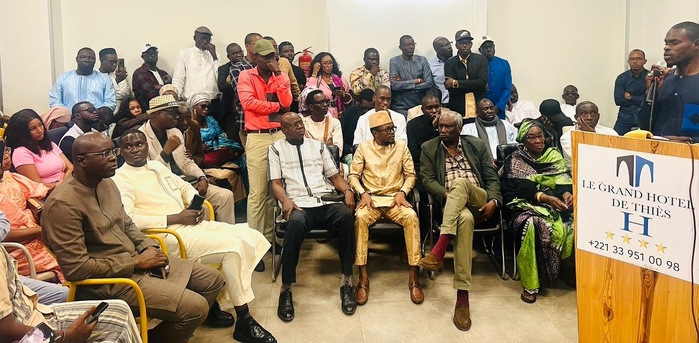 Thiès- Installation du secrétariat exécutif départemental de l'Apr: " Nous sommes là pour regagner le pouvoir dans le cadre d'un parti fort et uni"( Moussa Baldé) Thiès- Installation du secrétariat exécutif départemental de l'Apr: " Nous sommes là pour regagner le pouvoir dans le cadre d'un parti fort et uni"( Moussa Baldé)