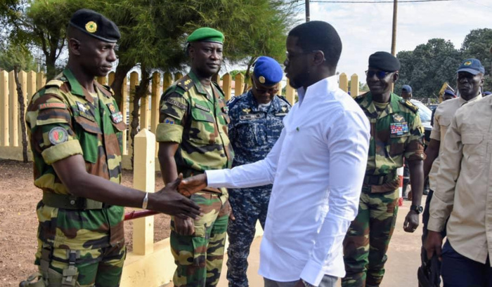 Veille de Noël en Casamance : le message du président Diomaye Faye aux Forces de défense et de sécurité