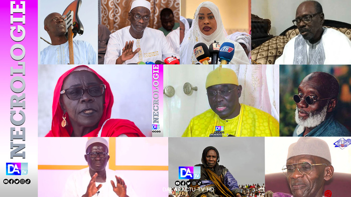 [Nécrologie 2025] : Retour sur les décès qui ont secoué le Sénégal cette année...