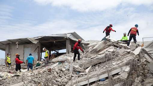 Le bilan du séisme en Equateur passe à 525 morts