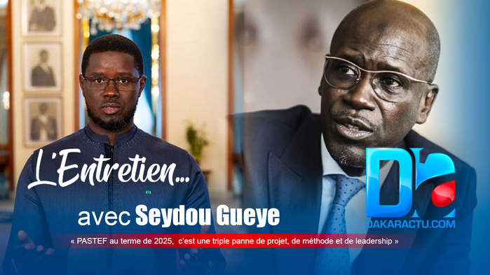 Entretien avec Seydou Gueye après le discours du PR: « PASTEF au terme de 2025, c’est une triple panne de projet, de méthode et de leadership » Entretien avec Seydou Gueye après le discours du PR: « PASTEF au terme de 2025, c’est une triple panne de projet, de méthode et de leadership »