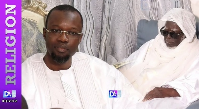 TOUBA - Serigne Mountakha a reçu Ousmane Sonko TOUBA - Serigne Mountakha a reçu Ousmane Sonko