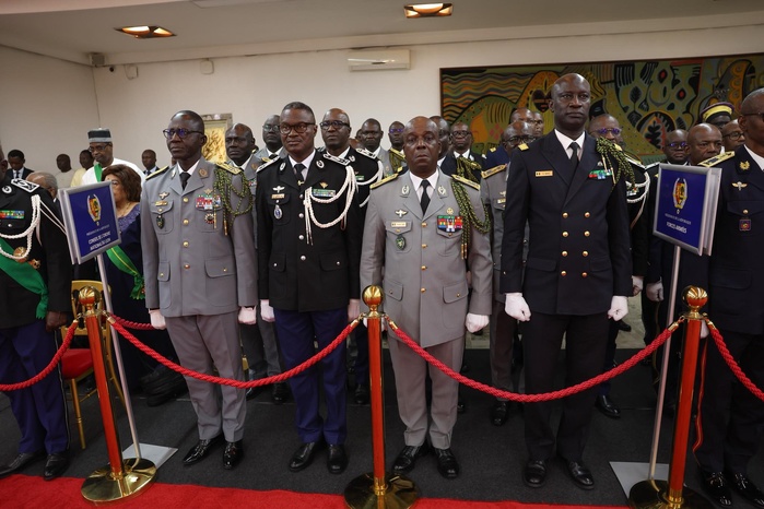 [ Images] Palais de la République : le Président Diomaye reçoit les vœux de Nouvel An des corps constitués