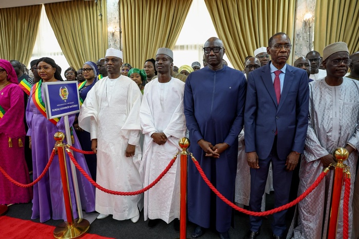[ Images] Palais de la République : le Président Diomaye reçoit les vœux de Nouvel An des corps constitués