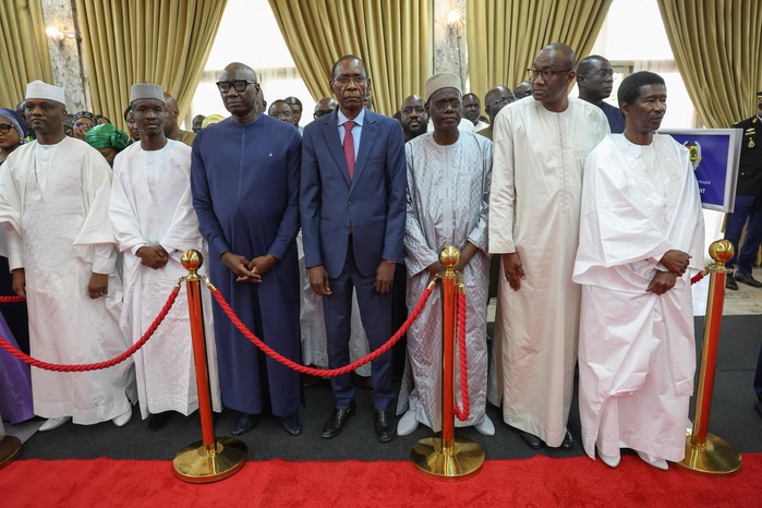 [ Images] Palais de la République : le Président Diomaye reçoit les vœux de Nouvel An des corps constitués