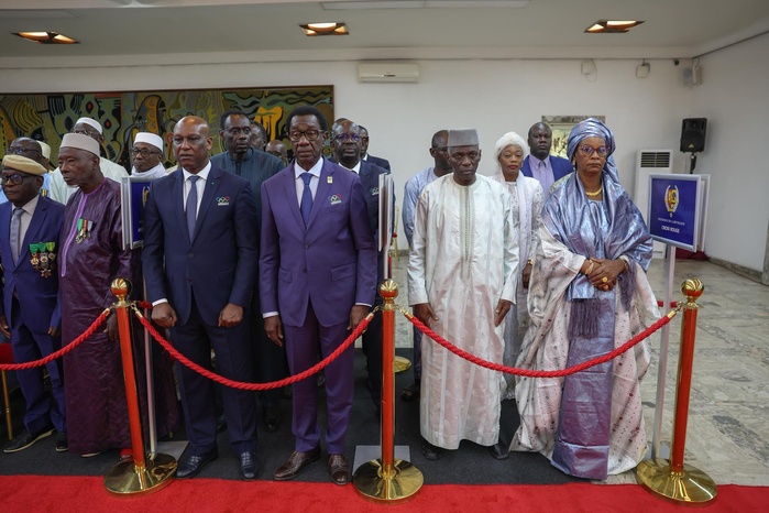 [ Images] Palais de la République : le Président Diomaye reçoit les vœux de Nouvel An des corps constitués