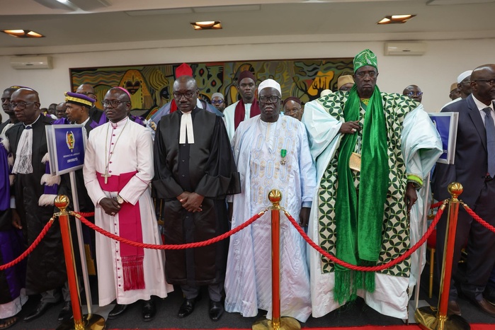 [ Images] Palais de la République : le Président Diomaye reçoit les vœux de Nouvel An des corps constitués