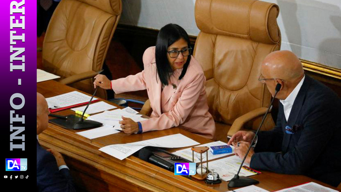 Venezuela: l'armée reconnaît Delcy Rodriguez comme présidente par intérim (déclaration ministre Défense) Venezuela: l'armée reconnaît Delcy Rodriguez comme présidente par intérim (déclaration ministre Défense)