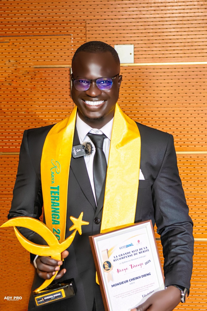 4e édition Raaya Téranga: Cheikh Tidiane Dieng sacré meilleur jeune entrepreneur immobilier de Thiès