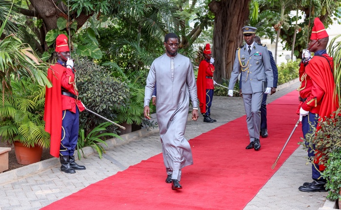 [ Images] Palais de la République : Diomaye Faye reçoit les vœux de Nouvel An du Corps diplomatique