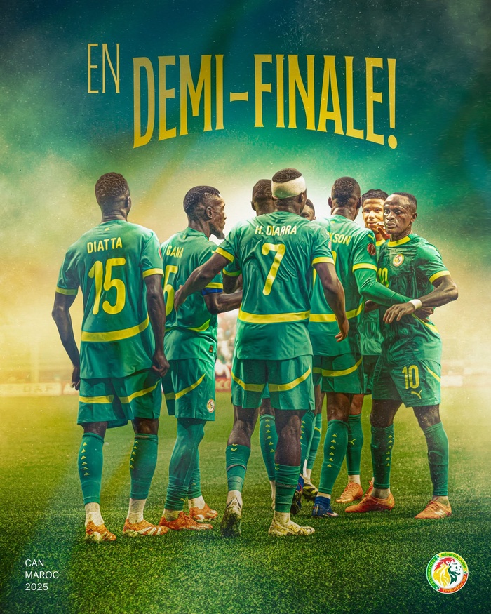 CAN-2025: le Sénégal est encore en demies, le Mali a encore fini à dix CAN-2025: le Sénégal est encore en demies, le Mali a encore fini à dix