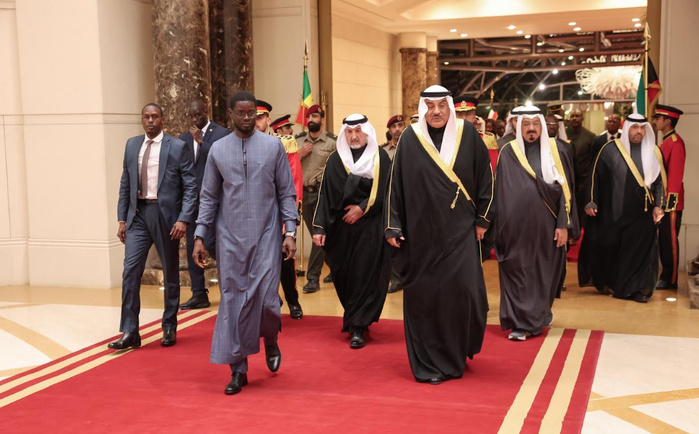 Visite du Président Bassirou Diomaye Faye au Koweït : Partenariat stratégique, économique et sécuritaire au menu des échanges Visite du Président Bassirou Diomaye Faye au Koweït : Partenariat stratégique, économique et sécuritaire au menu des échanges