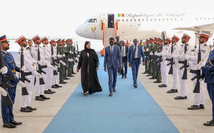 Transition énergétique : Diomaye Faye poursuit sa tournée au Moyen-Orient à Abu Dhabi Transition énergétique : Diomaye Faye poursuit sa tournée au Moyen-Orient à Abu Dhabi