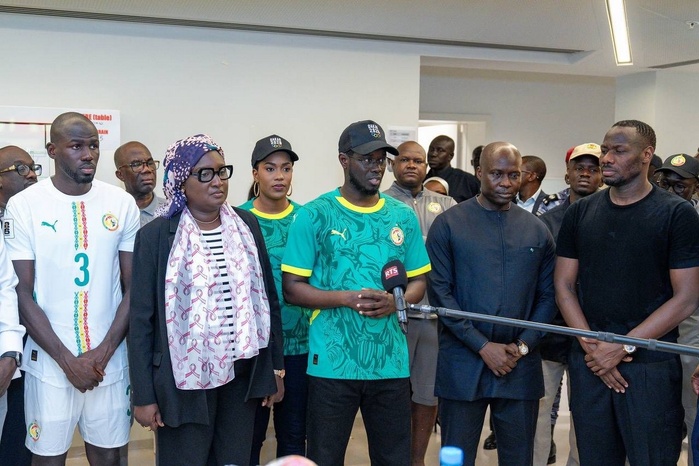 Finale-Can Maroc 2025 : le Président Diomaye Faye félicite les Lions et appelle à « offrir au Sénégal une nouvelle étoile » Finale-Can Maroc 2025 : le Président Diomaye Faye félicite les Lions et appelle à « offrir au Sénégal une nouvelle étoile »