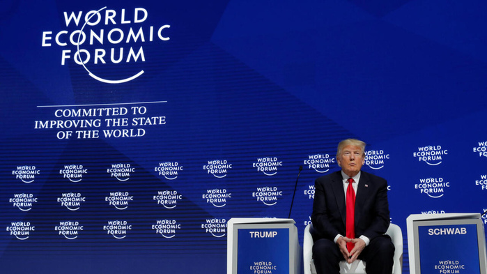 Forum de Davos, Suisse: Donald Trump vante un « miracle économique » et une transformation historique des Etats Unis Forum de Davos, Suisse: Donald Trump vante un « miracle économique » et une transformation historique des Etats Unis