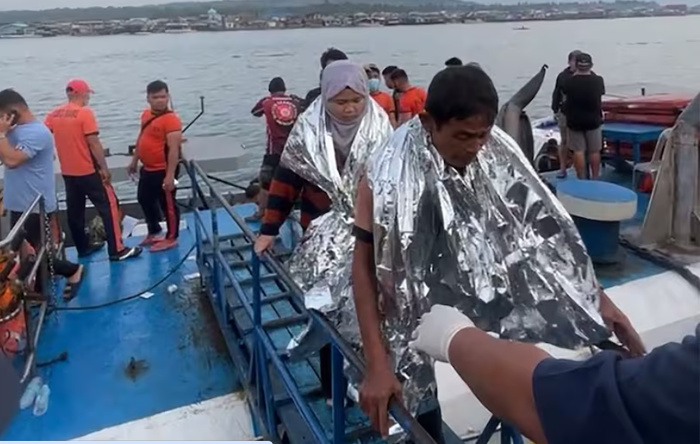 Un ferry fait naufrage aux Philippines: au moins 18 morts et 24 disparus Un ferry fait naufrage aux Philippines: au moins 18 morts et 24 disparus