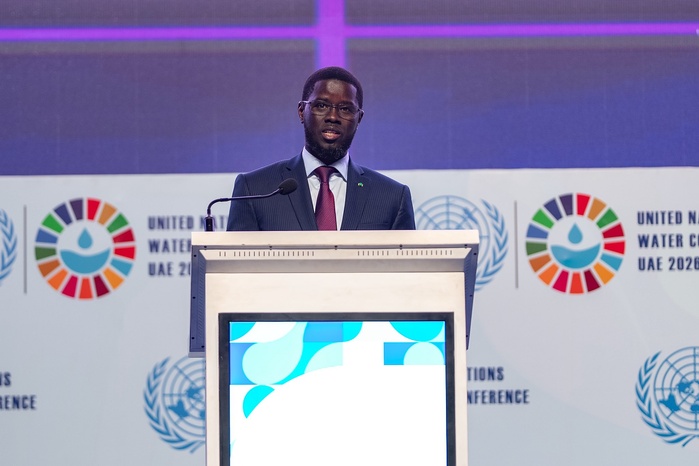 Réunion préparatoire des Nations Unies sur l’eau : Diomaye Faye alerte sur une crise mondiale qui frappe durement l’Afrique
