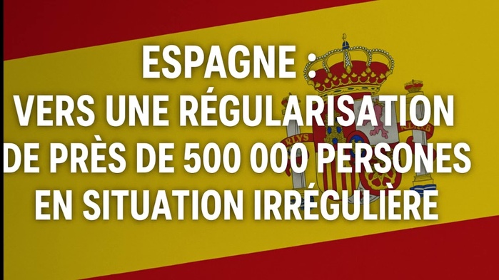 L'Espagne va régulariser un demi-million de sans-papiers L'Espagne va régulariser un demi-million de sans-papiers