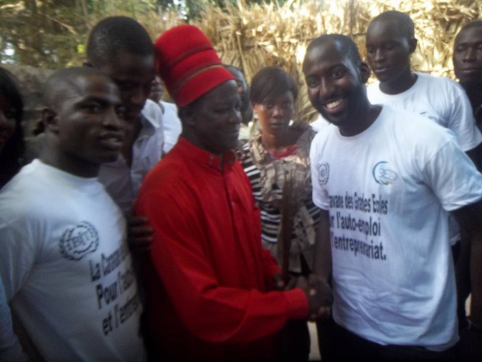 Casamance : La Convergence des Etudiants et Jeunes Diplômés du Sénégal en caravane pour la paix dans le Sud
