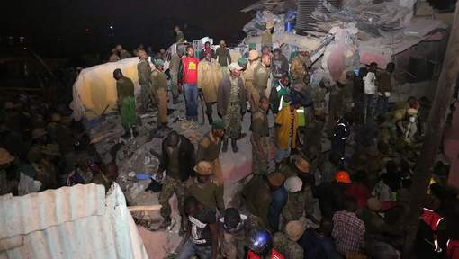 Un immeuble s'effondre au Kenya, au moins 14 morts