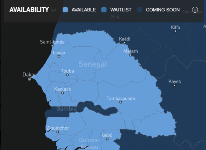 L’Internet Satellite Starlink arrive au Sénégal