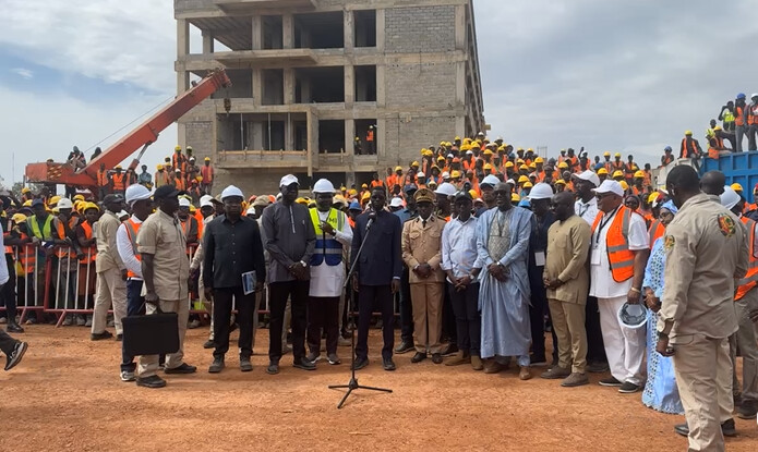 Visite de chantier de l'Université du Sénégal Oriental  : l'infrastructure sera  livrée avant la rentrée d’octobre 2026