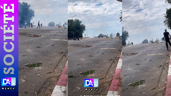 UCAD : « Mortal Kombat » entre étudiants et FDS sur la Corniche Ouest après la fermeture des restaurants universitaires UCAD : « Mortal Kombat » entre étudiants et FDS sur la Corniche Ouest après la fermeture des restaurants universitaires