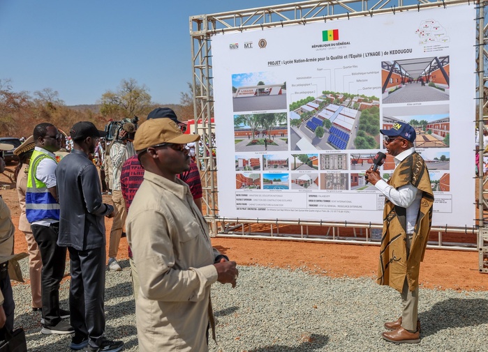 Tournée économique à Kédougou : le Pr Bassirou Diomaye Faye pose la première pierre du LYNAQE de Salémata Tournée économique à Kédougou : le Pr Bassirou Diomaye Faye pose la première pierre du LYNAQE de Salémata
