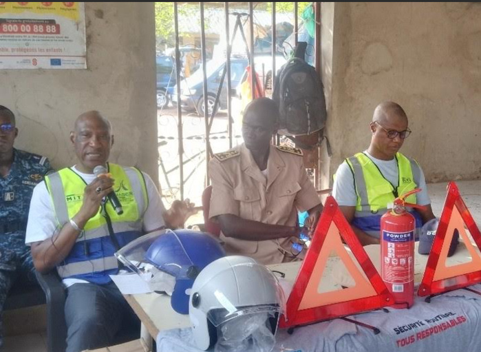 KOLDA : Campagne de contrôle et de sensibilisation contre les accidents de la circulation par l’ANASER…