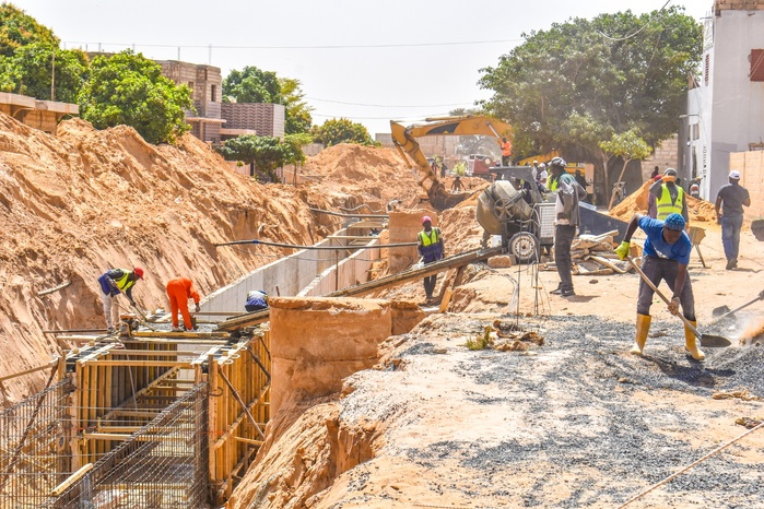Projet d’assainissement des eaux pluviales : les contours de grandes canalisations se président au sud et au nord de Tivaouane Projet d’assainissement des eaux pluviales : les contours de grandes canalisations se président au sud et au nord de Tivaouane