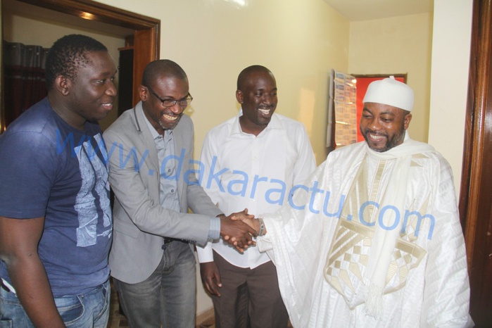 Sheikh Alassane Sène "Tarrë Yalla" rend visite à DAKARACTU