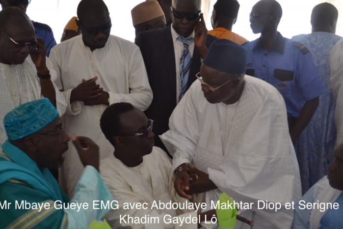 Les images de la cérémonie officielle de l'ouverture de la mosquée de Médina Fall construite par Mbaye Gueye EMG à Thiès Les images de la cérémonie officielle de l'ouverture de la mosquée de Médina Fall construite par Mbaye Gueye EMG à Thiès