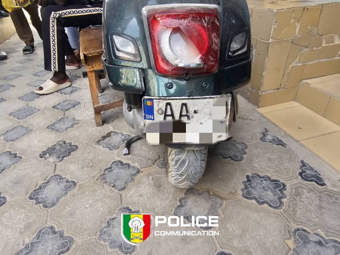 Grand Yoff : deux individus interpellés pour vol de motocyclette par escalade