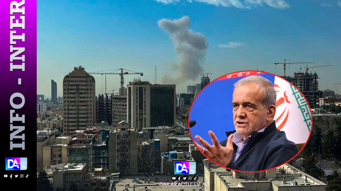 Frappes sur l'Iran: le président Pezeshkian est "sain et sauf" (média d'Etat) Frappes sur l'Iran: le président Pezeshkian est "sain et sauf" (média d'Etat)