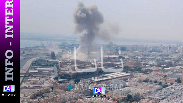 Des témoins font état d'une explosion et de missiles à Dubaï Des témoins font état d'une explosion et de missiles à Dubaï